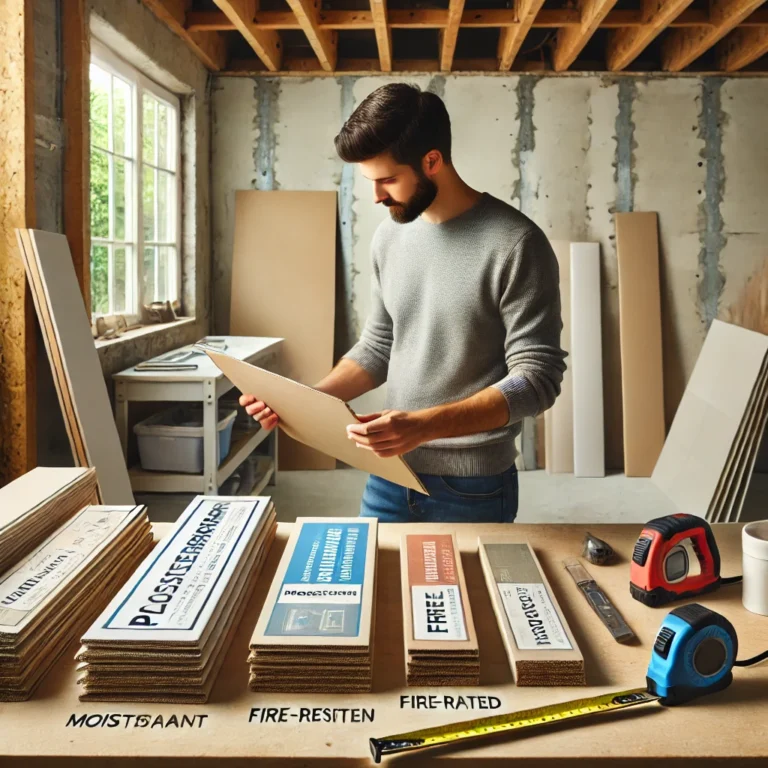 How to Choose the Right Plasterboard for Your DIY Project