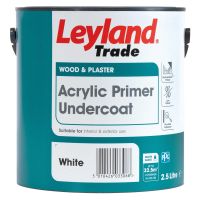 Leyland Trade Acrylic Primer Undercoat White