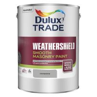 Dulux Trade Weathershield Smooth Masonry Paint Goosewing 5L